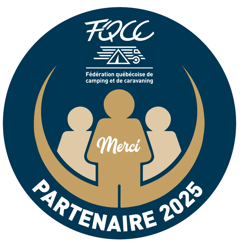 a blue circle with white text and people in it